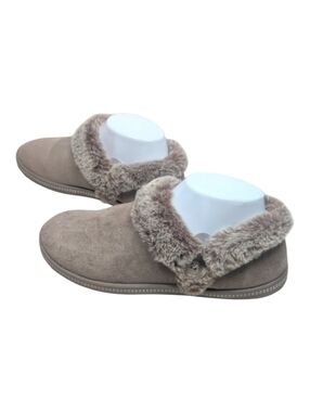 Skechers NWOT Faux Fur House Slipper Shoes Indoor Outdoor Women's 6.5